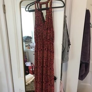 Lucky Brand Floral Paisley Printed Maxi
